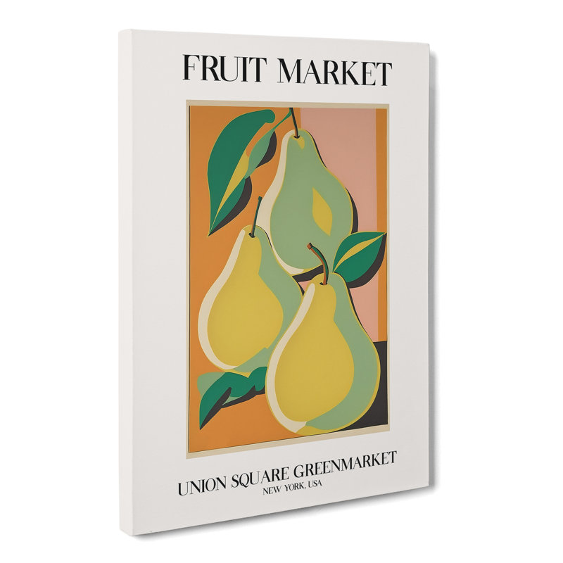 Union Square Fruit Market Exhibition 4 - Wrapped Canvas, 76cm H x 50cm W x 3cm D