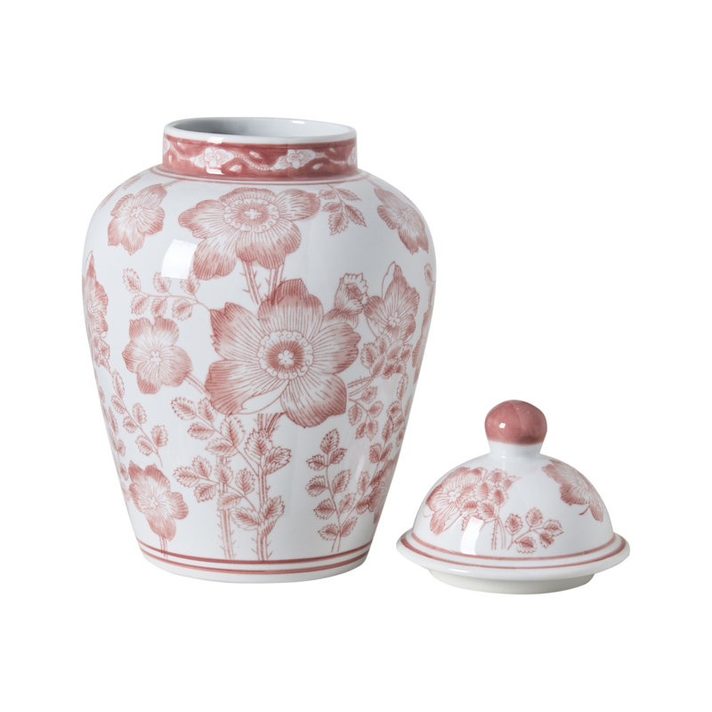 Handmade Porcelain Ginger Jar