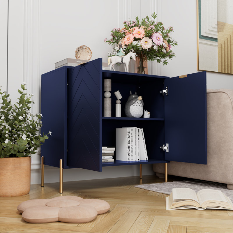 Rupena Accent Cabinet, Blue