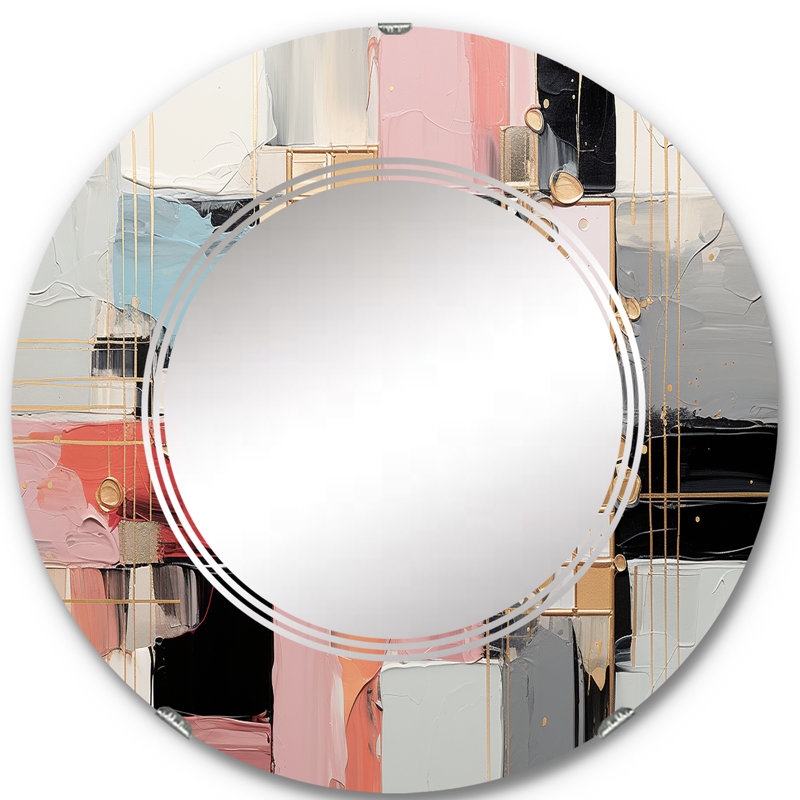 Miroir mural Mamerie, 24 po x 24 po