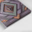 «Geometric Abstraction 56», art mural sur toile rose-1030234734