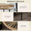 Table d'appoint ronde 19,7 po Kaysen