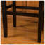 Tabouret de comptoir de 30 pouces en simili cuir brun (ensemble de 2)