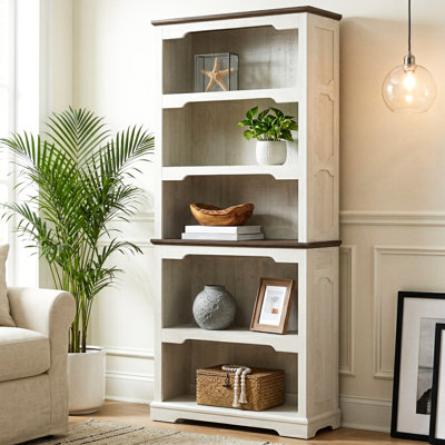 Bibliothèque standard à 5 tablettes, rangement et présentoir