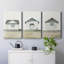 Lanscape Study Series VIII - Ensemble de toiles tendues avec châssis Premium - Prêt à être accroché-442226652