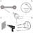 3 - Piece Bathroom Hardware Set-61396485