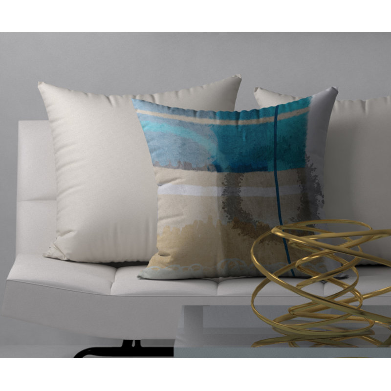 Coussin décoratif carré accord palatial, 24 po x 24 po