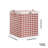  Double Zipper Storage Bins with Lids, Heavy Duty Closet Organizers and Storage, Foldable Clothes Storage Bags, Storage Containers for Blanket, Comforter, Pillow, Bedding (Red, M)-276848754