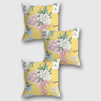 Floral Pillow Cover