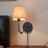 Set Of 2 Boho Black Plug In Wall Sconces, Rustic Modern Hand Woven Wicker Wall Light With 70.8" Cord And Switch For Bedside, Living Room, Hallway-1774380626