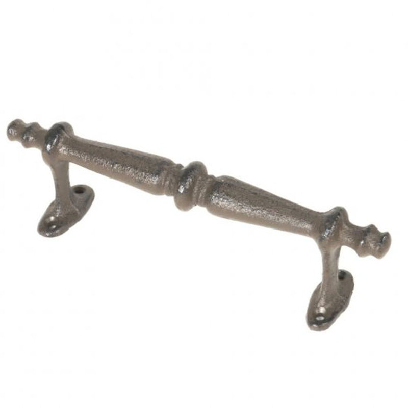 Tirette de bar en fonte, Brun