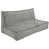 Microfibre/microsuède gris