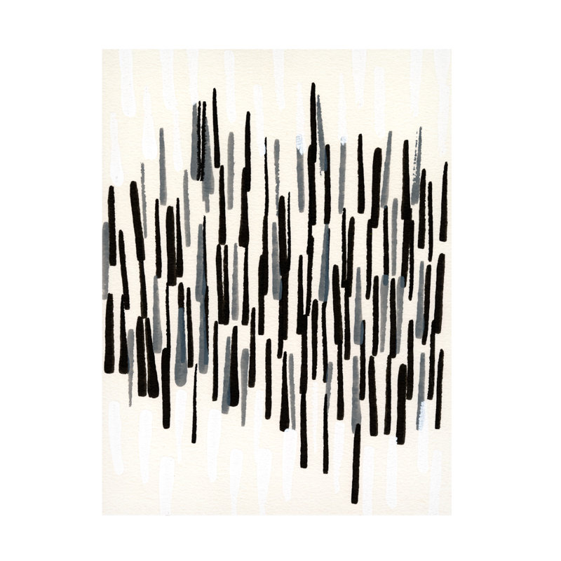 Art sur toile Jodi Fuchs «Tonal II», H 47 po x l 35 po x P 2 po