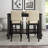 Adler 5-Piece Counter Height Trestle Dining Set