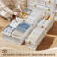 Tiroirs de rangement empilables en tissu - Organisateur modulaire, commode à bricolage, table de chevet, chambre à coucher et salon, plusieurs tailles (standard / plus large / supérieur) et couleurs-1096876086-1096876091