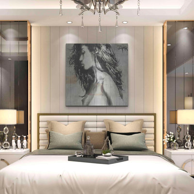 Luxe Art en métal «Columbia» par Loui Jover, métal Wal «Columbia» par Loui Jover