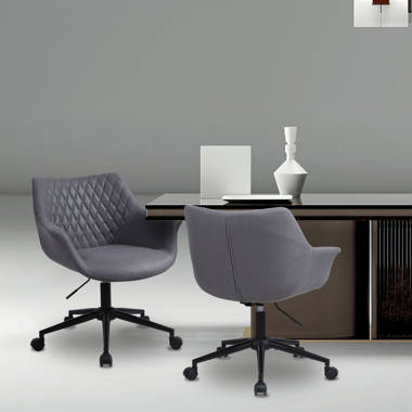 Wrought Studio Roache Office Chair Gray