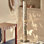 Lampes de plancher argentées en acier inoxydable