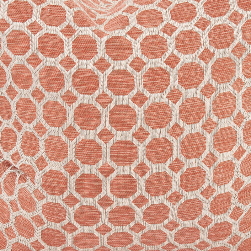 Coussin décoratif carré & insert, H 20 po x l 20 po, Orange