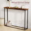 Modern Console Table with Metal Legs – Sleek Hallway Living Room Home Office & Entryway Accent Table-695226906-695226905