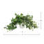 Trailing Ivy in Ribbed Ceramic Vase