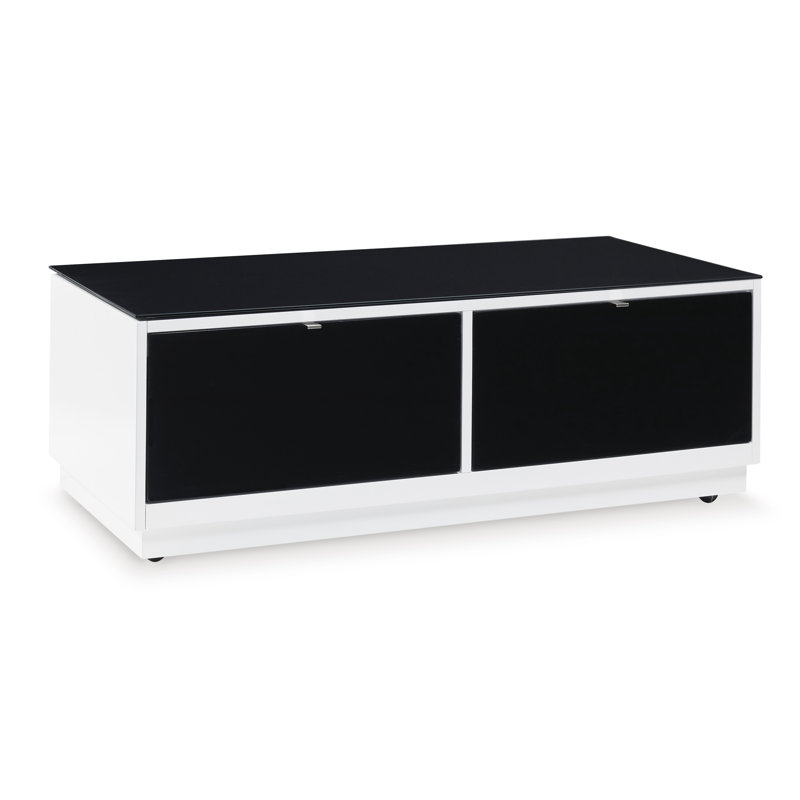 Bolette Glass Top Single Coffee Table