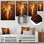 «Golden Perspective», gratte-ciel symphonie I - art mural gratte-ciel-1941937404-1941937407