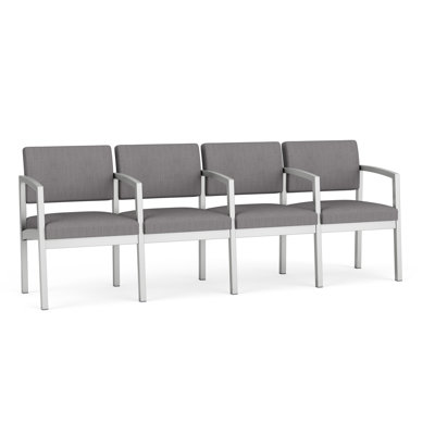 Lenox Steel Waiting Reception 4 Seat Tandem Seating Metal Frame