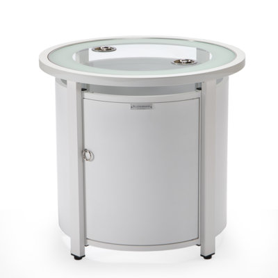 Kliyah 23.6'' Round Aluminum Propane Tank Cover