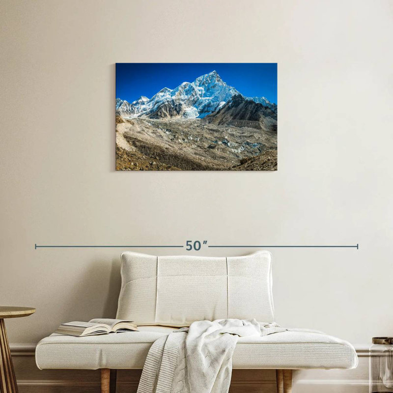 Nuptse Above Khumbu Glacier, 20" H x 30" W