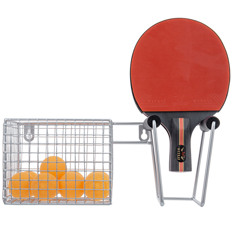 Porte-balles de tennis de table mural Home Gym