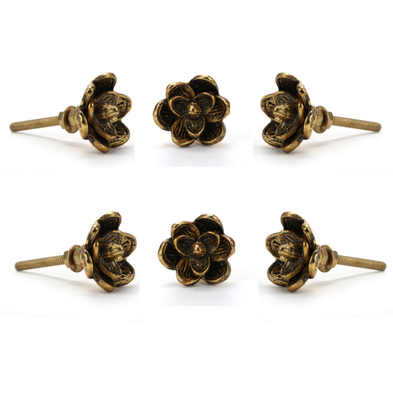 Rose 1.75" Length Novelty Knob
