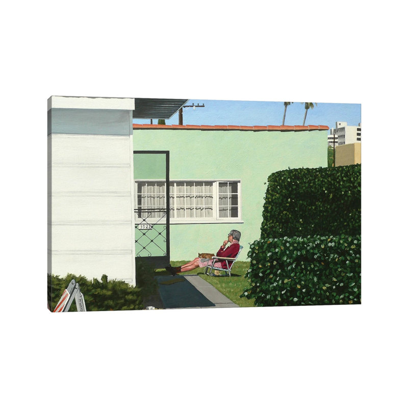 Interrupted Knitting by Michael Ward - Gallery-Wrapped Canvas Giclée on Canvas, 45.72 cm H x 66.04 cm W x 1.905 cm D