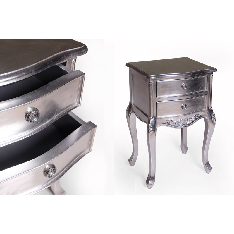 45 cm W Bedside Table