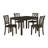 Kaisu Fabric Dining Rectangular Dining Set-59236781