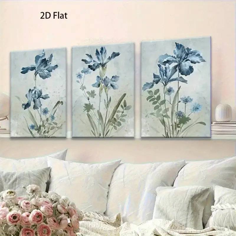 3 Piece Wrapped Canvas Painting