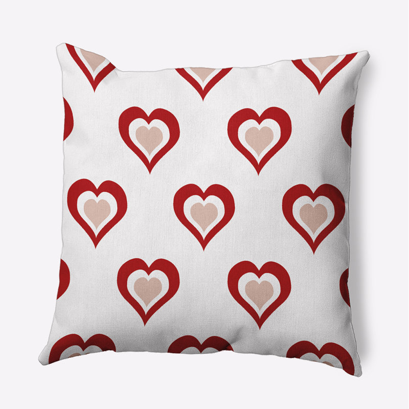 Coussin décoratif en polyester, H 20 po x l 20 po, Carré