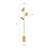3-Light Metal Floor Lamp