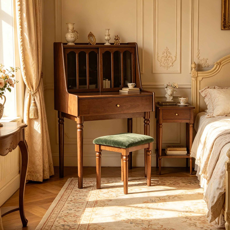 American style retro dressing table