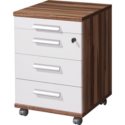 Saenz 41cm Wide 4 -Drawer Mobile File Cabinet