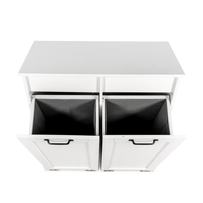 Armoire à linge, avec 2 sacs de doublure amovibles