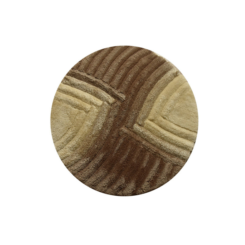 Agrippina Bath Mat, Brown/Yellow