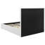 Lit plateforme double tapissier blanc Dulcey-182855182