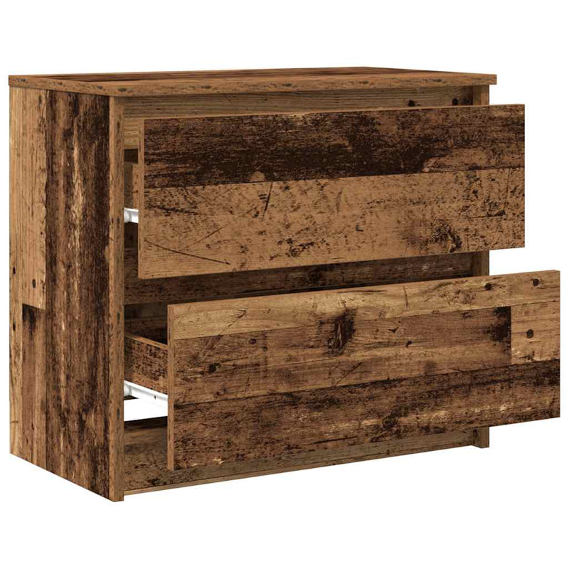  TV Cabinet 35x54 Cm Engineered Wood, Old Wood, 60 cm