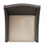 ANTIBES DINING CHAIR-BROWN