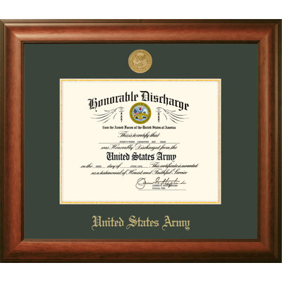 Army Discharge Picture Frame