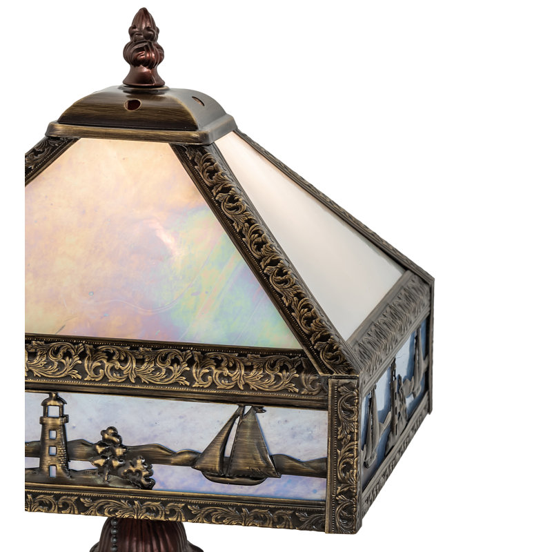 19" High Sailboat Mission Accent Lamp
