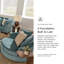 Fauteuil d'appoint pivotant surdimensionné Dravion-96687523