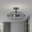 Plafonnier semi-encastré 3 lumières 16,5 po
