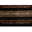 Tapis rustique moderne 6 x 8 avec des motifs complexes et divers